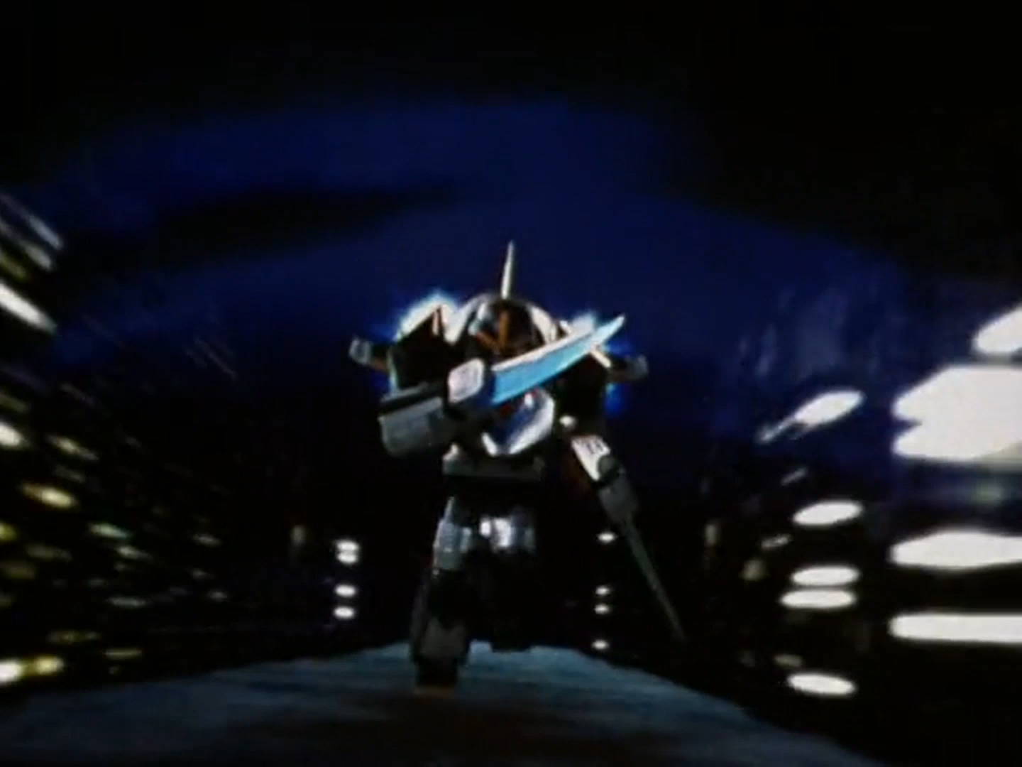 Formation du Megazord Force Fantôme Mode Bleu Formation du Megazord Force Fantôme Mode Bleu