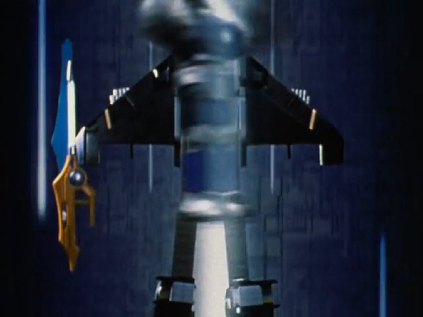 Formation du Megazord Force Fantôme Mode Bleu Formation du Megazord Force Fantôme Mode Bleu