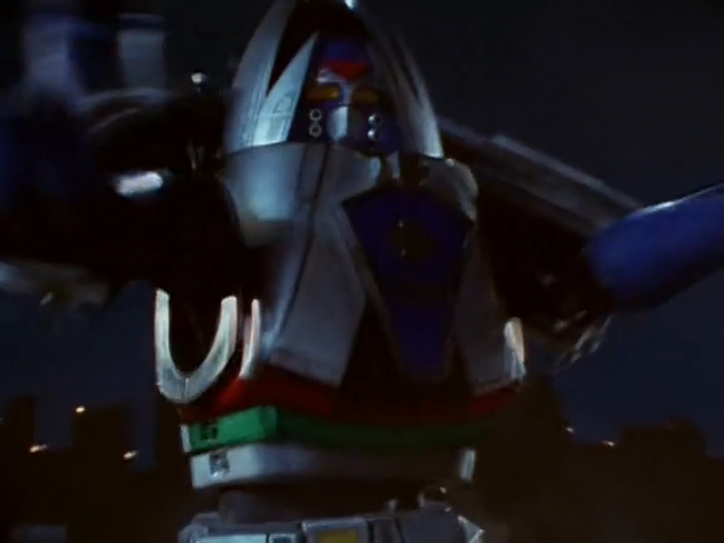 Formation du Megazord Force Fantôme Mode Bleu Formation du Megazord Force Fantôme Mode Bleu