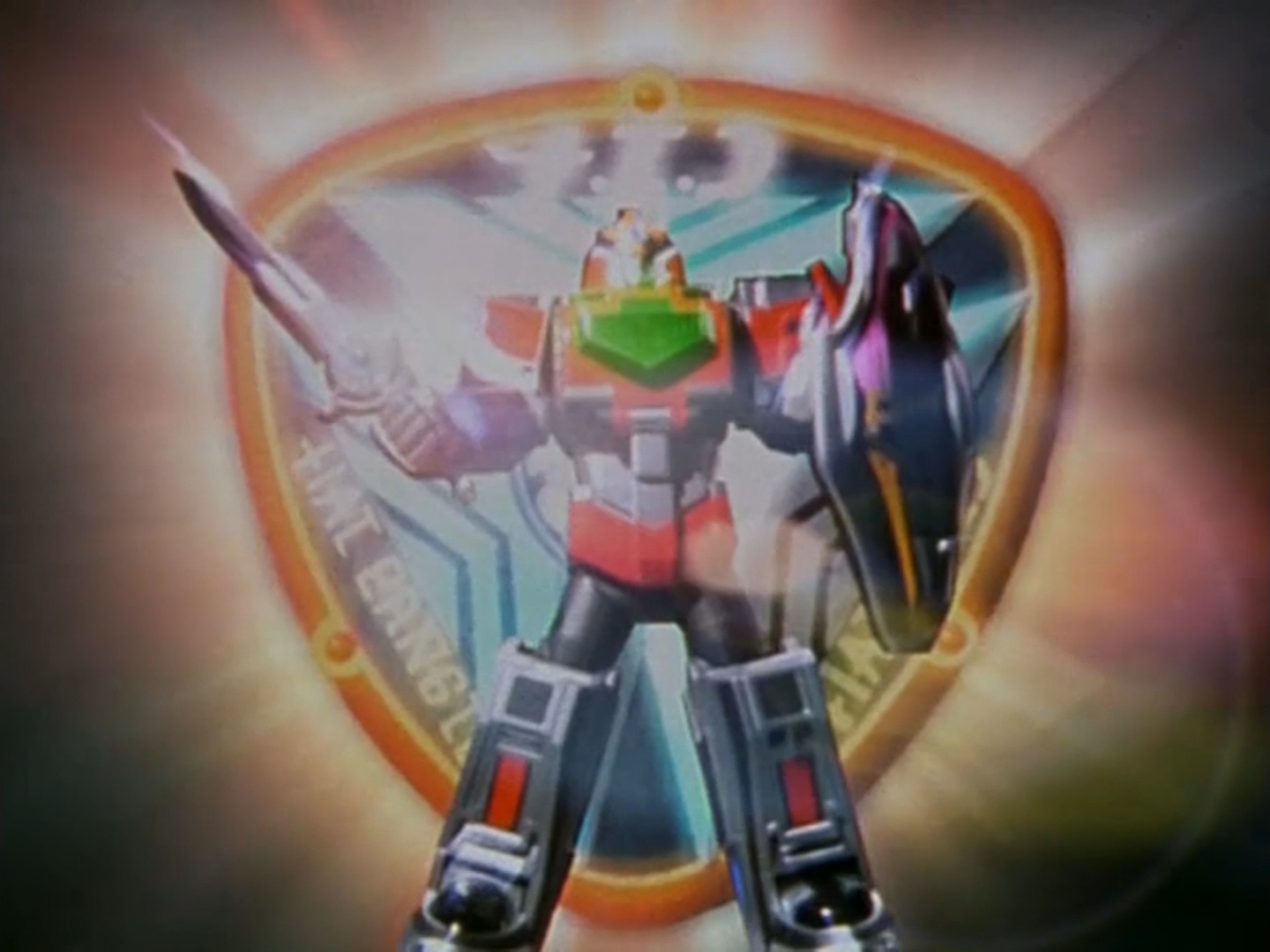 Time Force Megazord Mode Rouge