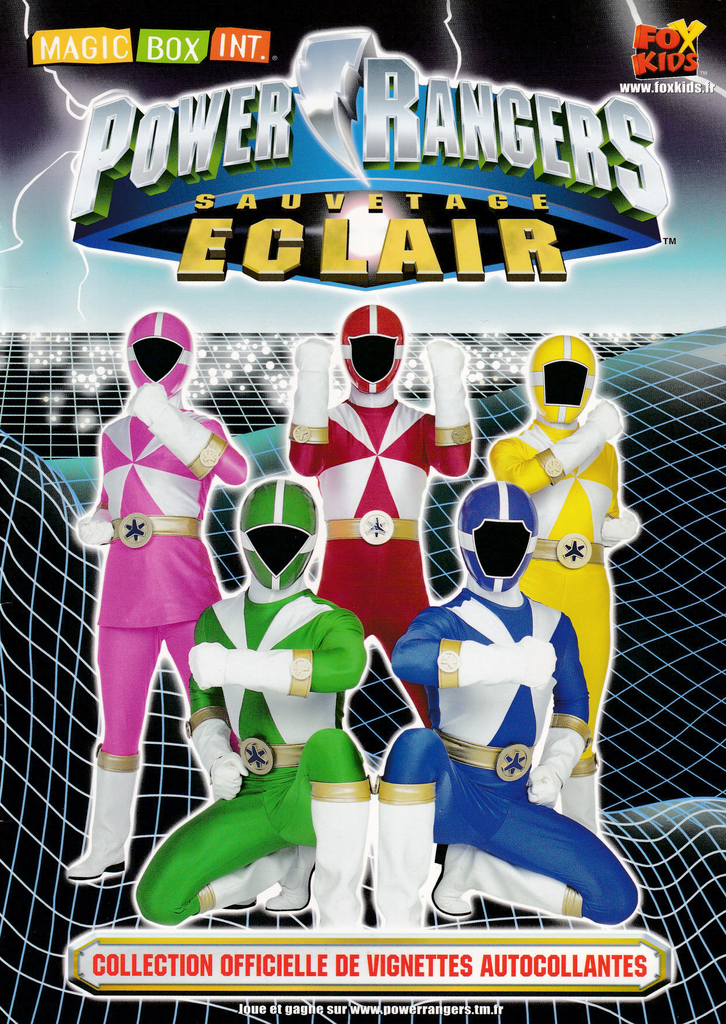 Power Rangers Sauvetage Eclair