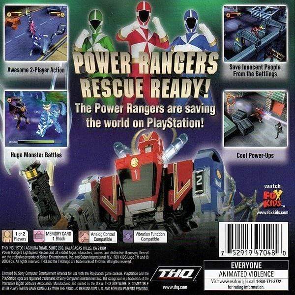 Power Rangers Lightspeed Rescue