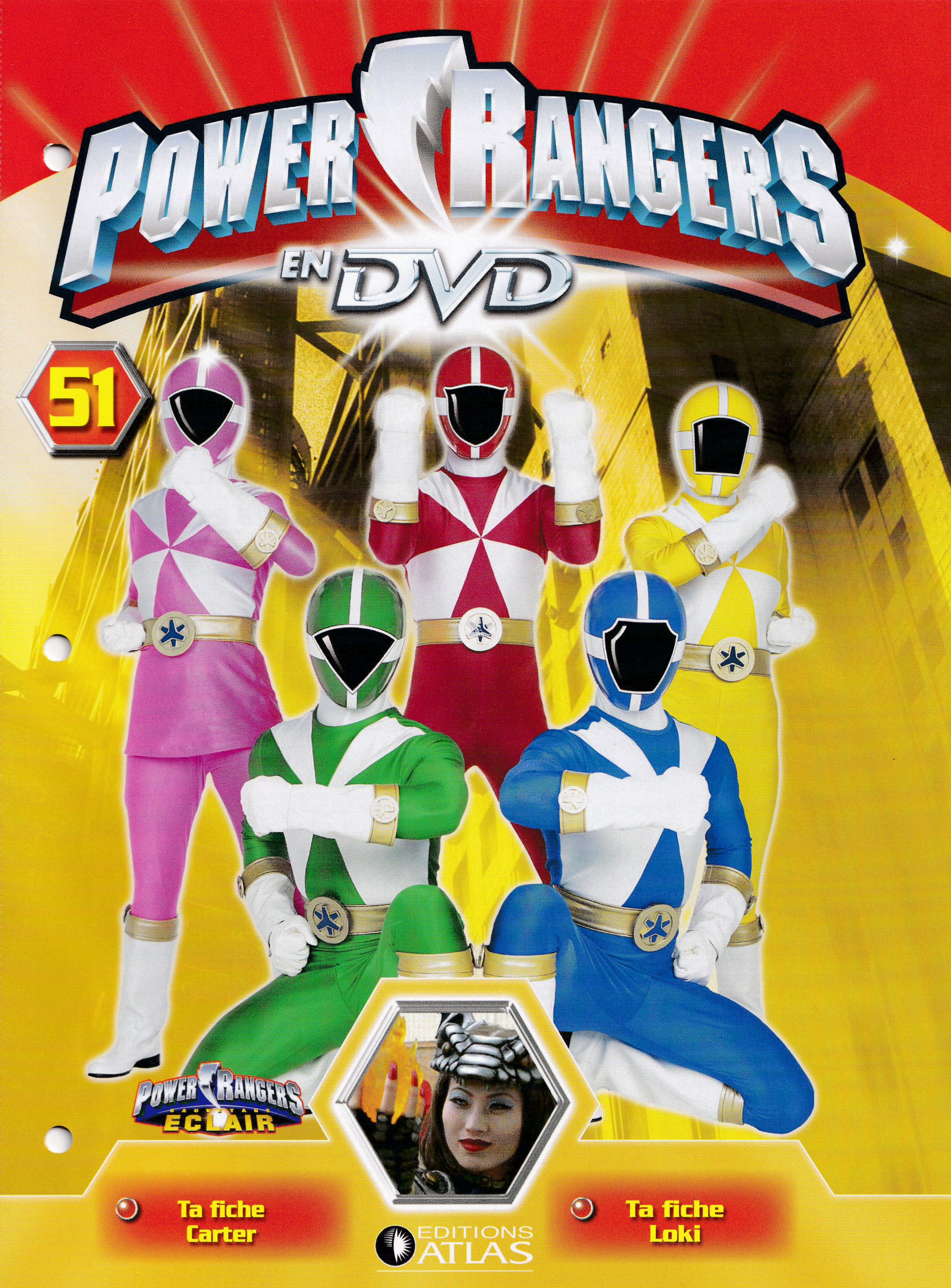 Power Rangers en DVD n°51