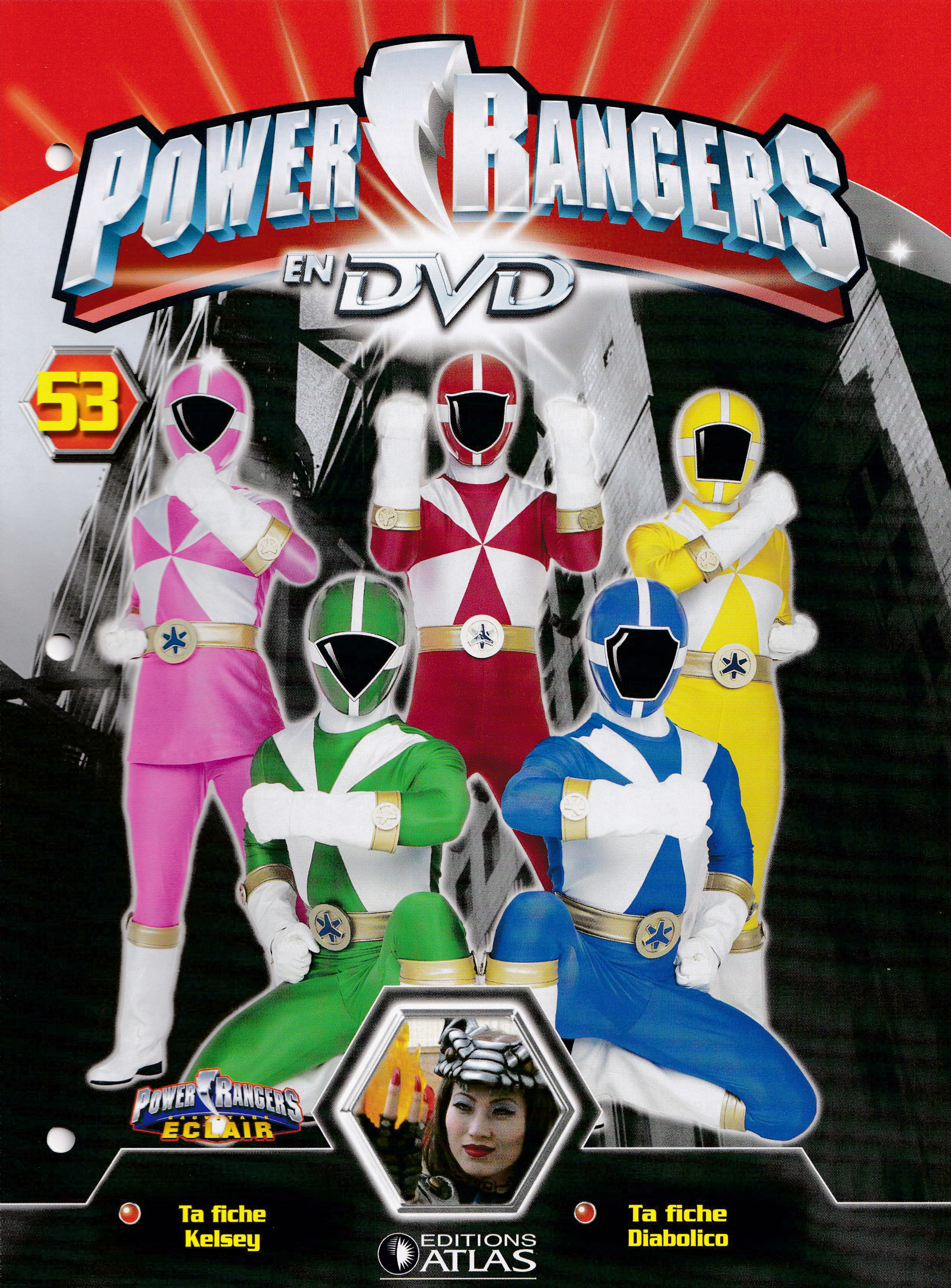 Power Rangers en DVD n°53