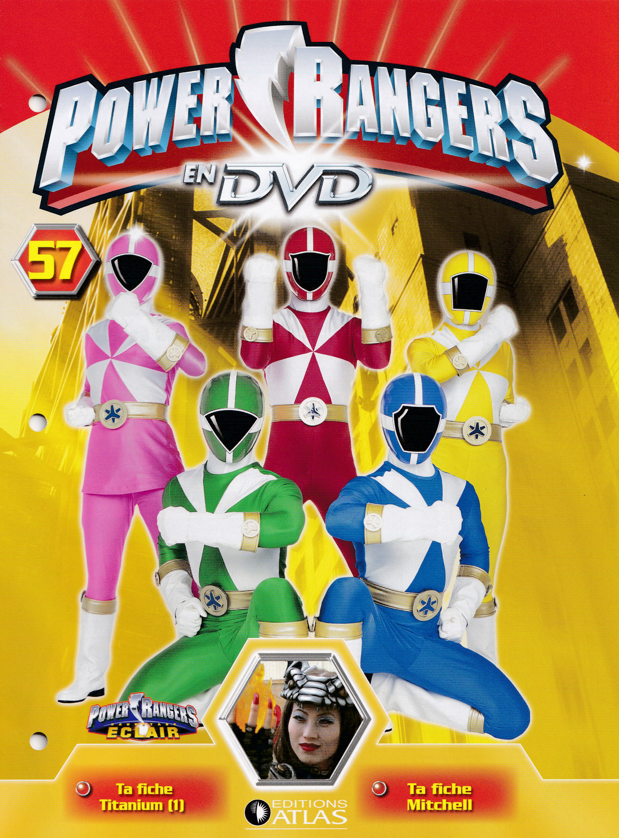 Power Rangers en DVD n°57