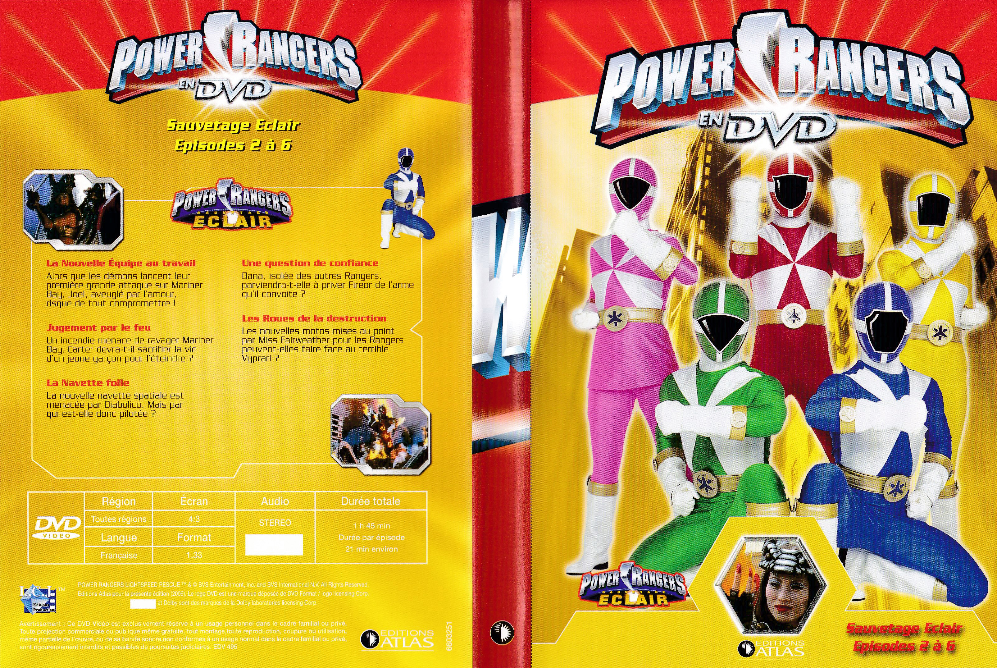 Power Rangers en DVD n°51