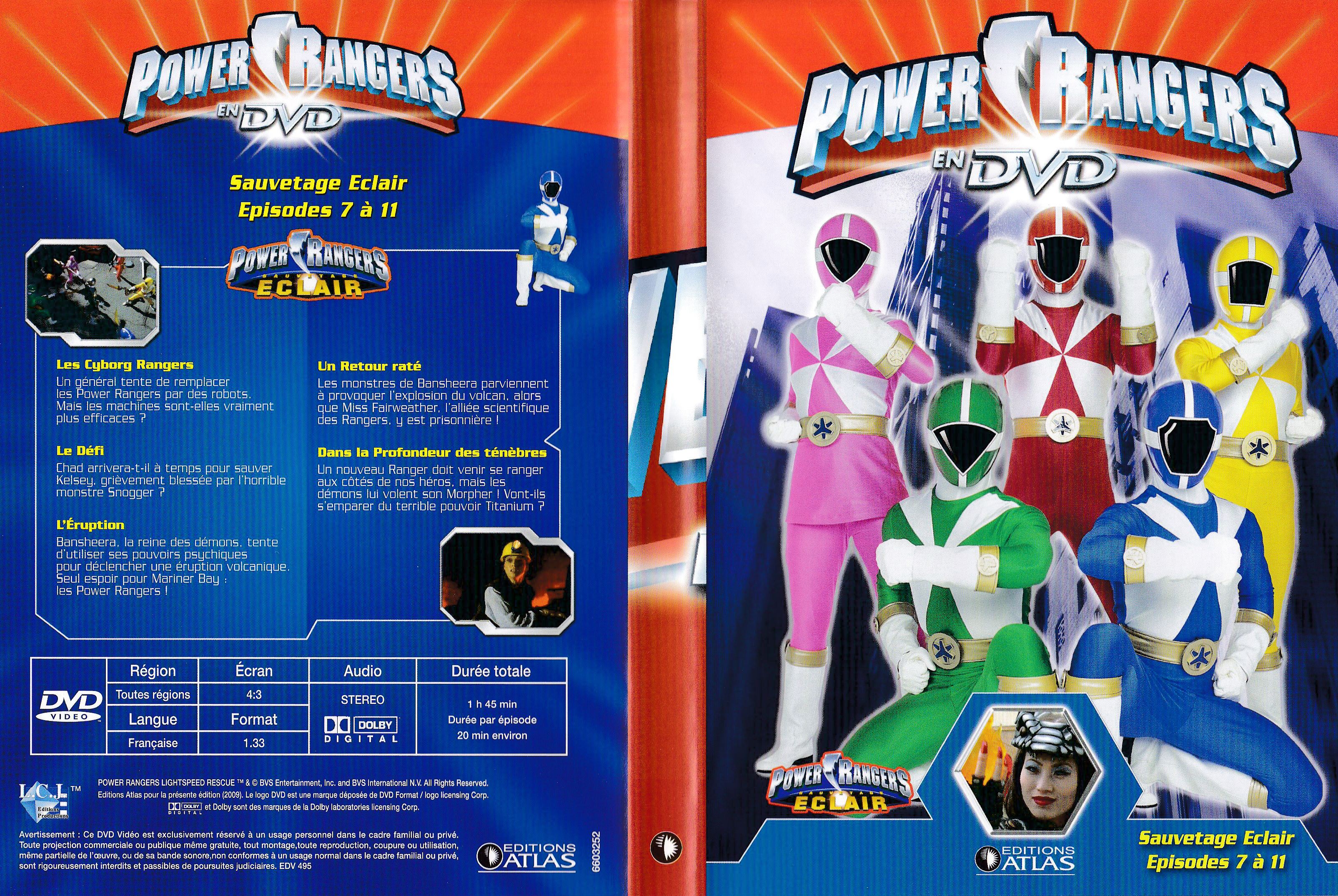 Power Rangers en DVD n°52