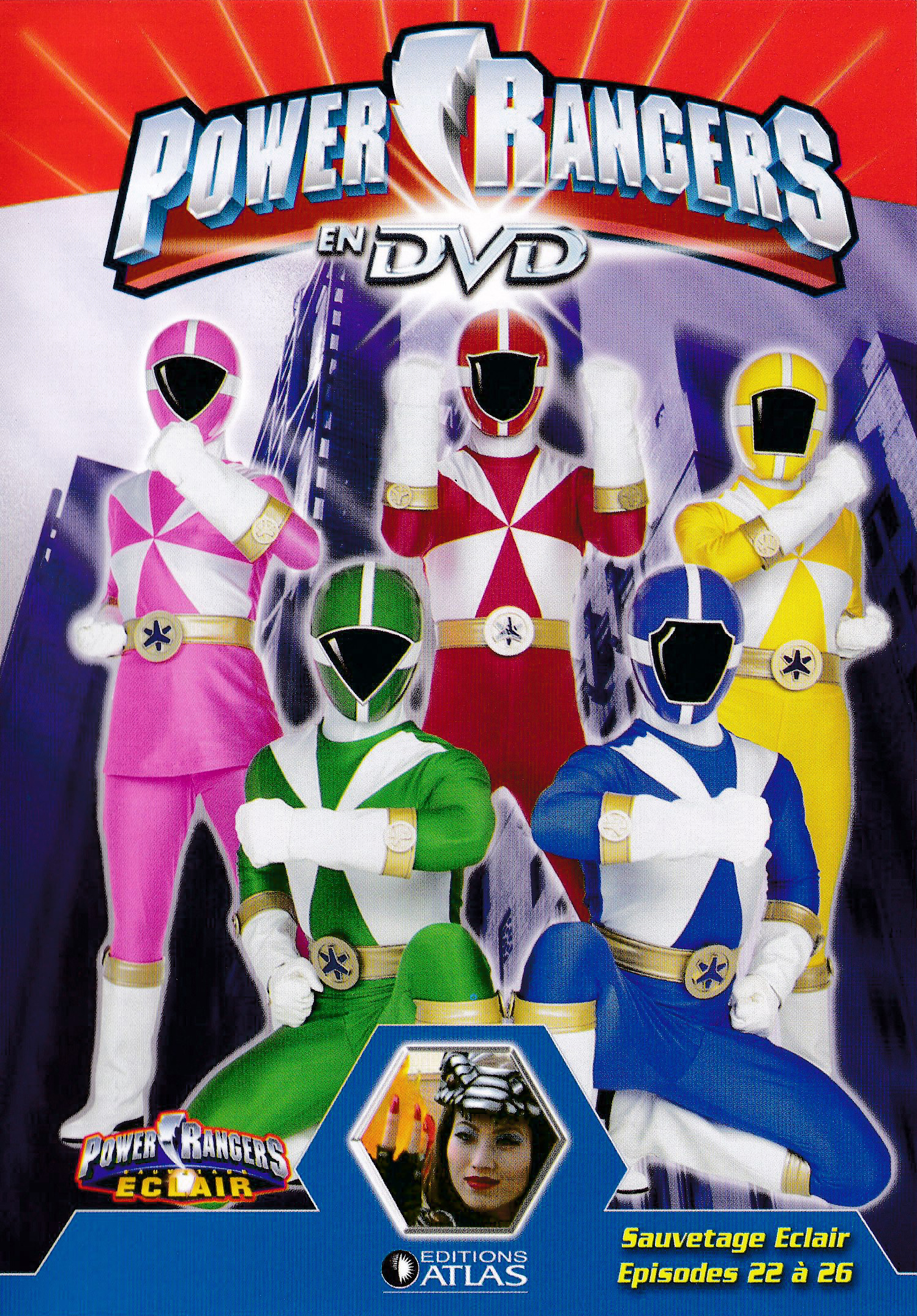 Power Rangers en DVD n°55