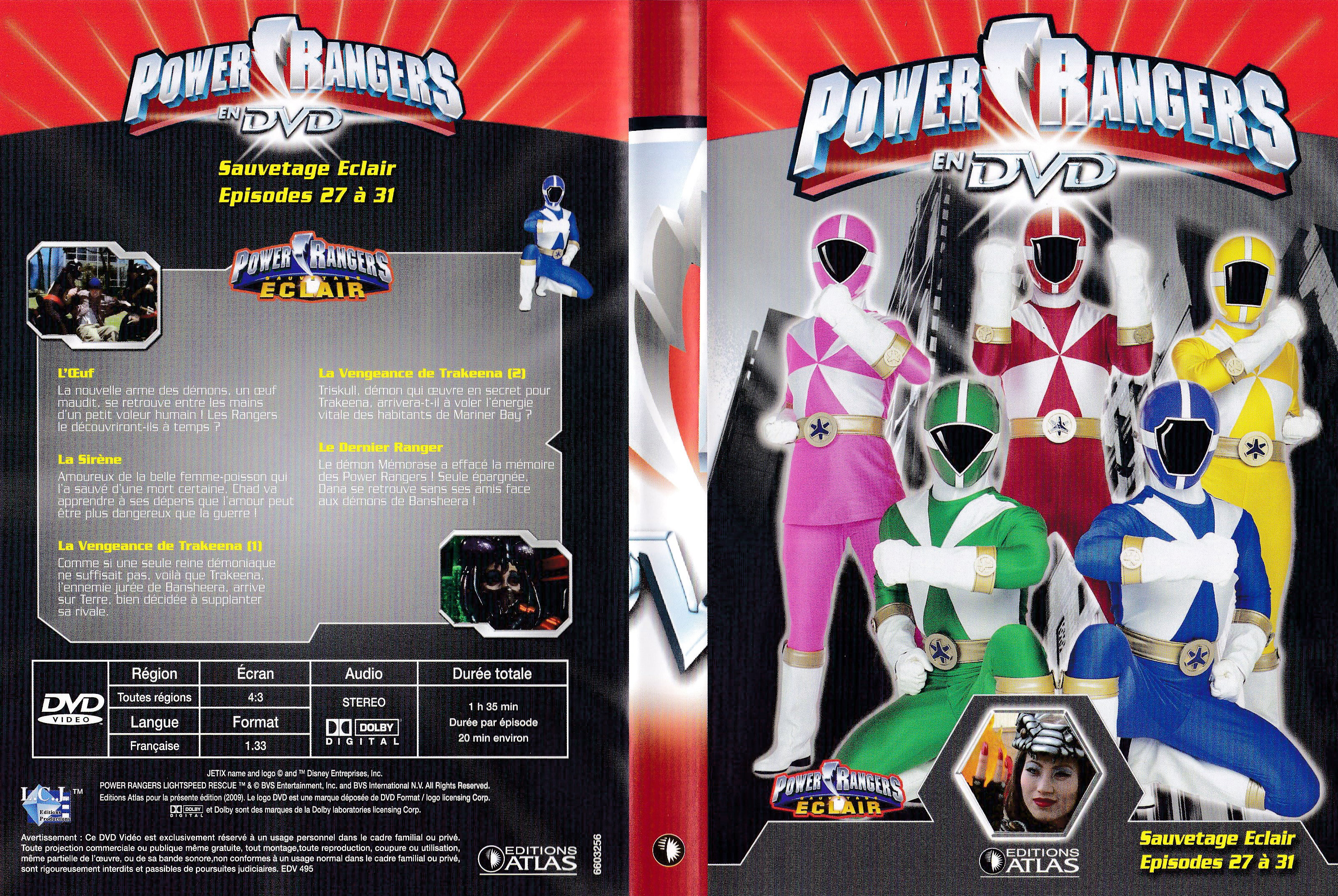 Power Rangers en DVD n°56