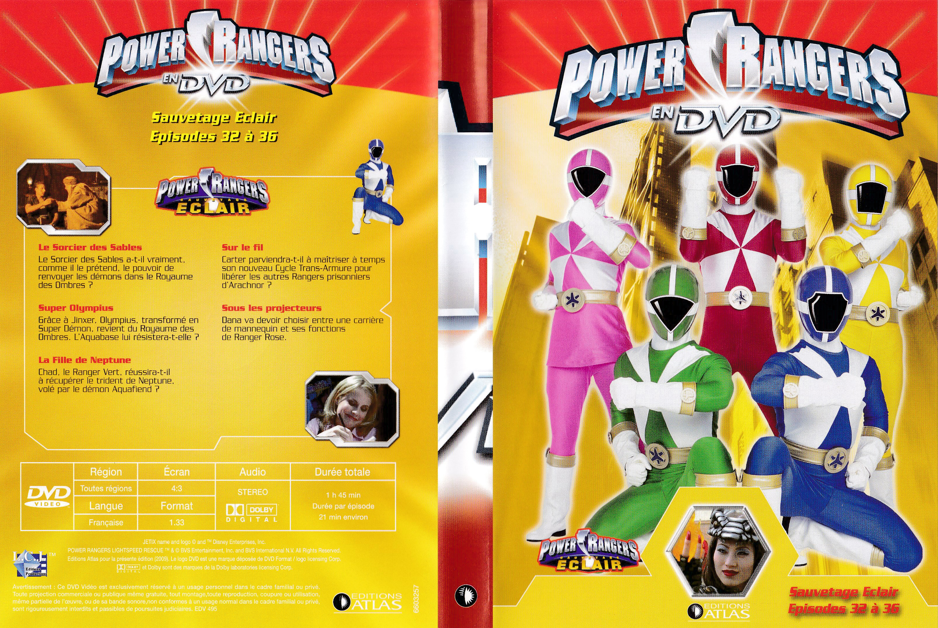 Power Rangers en DVD n°57