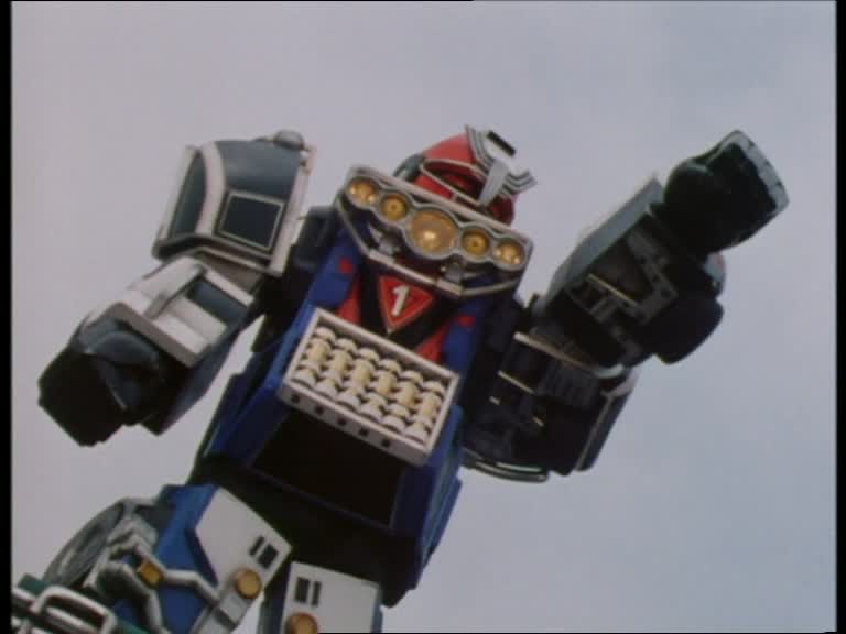 Batterie sur le Turbo Megazord