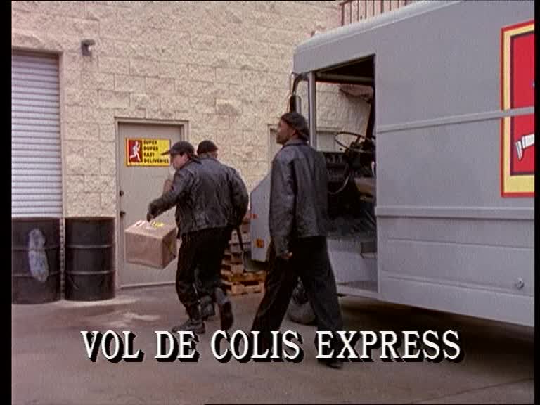 Vol de colis express