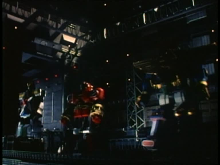 Intérieur de la Base de lancement des Zords