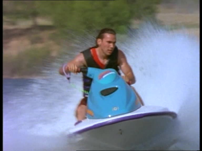 Tommy en jetski