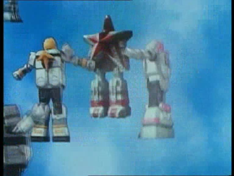 Formation du Super Zeo Megazord