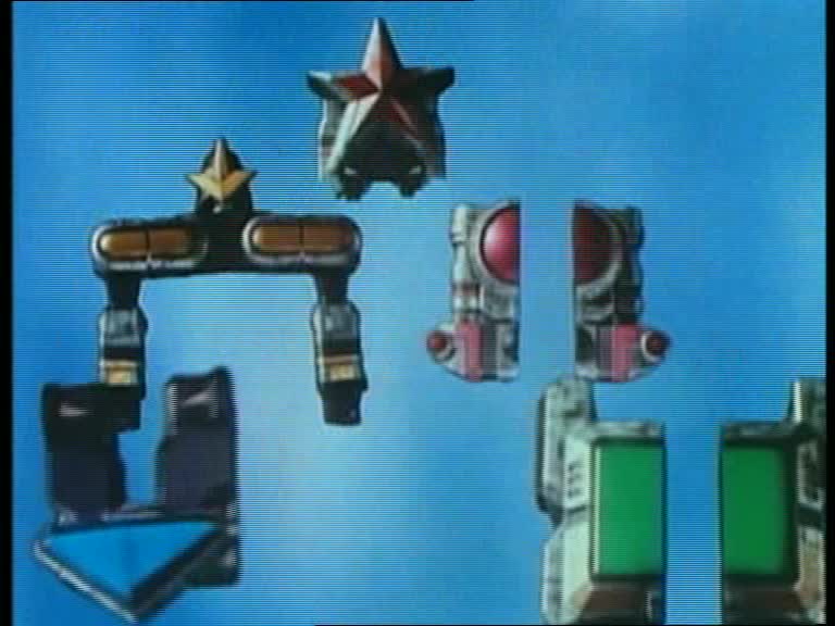 Formation du Super Zeo Megazord