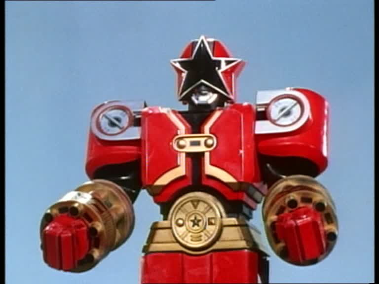 Zord de Combat Rouge