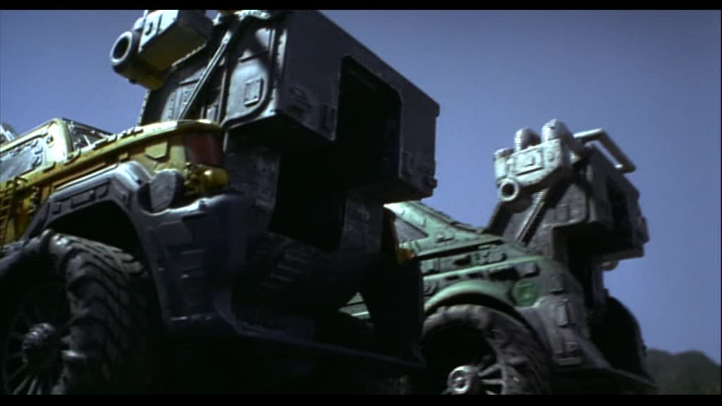 Formation du Turbo Megazord Formation du Turbo Megazord