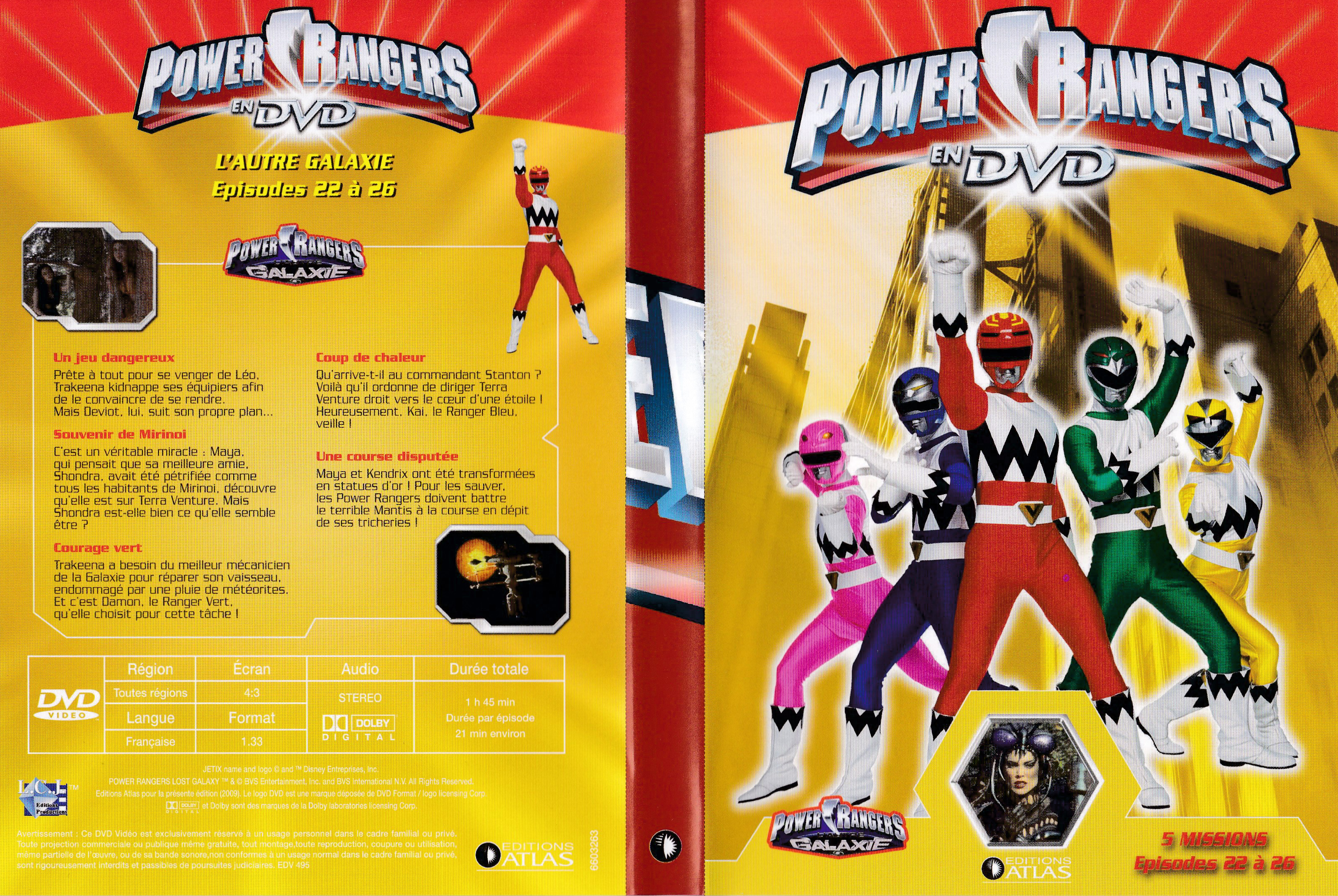Power Rangers en DVD nÂ°63