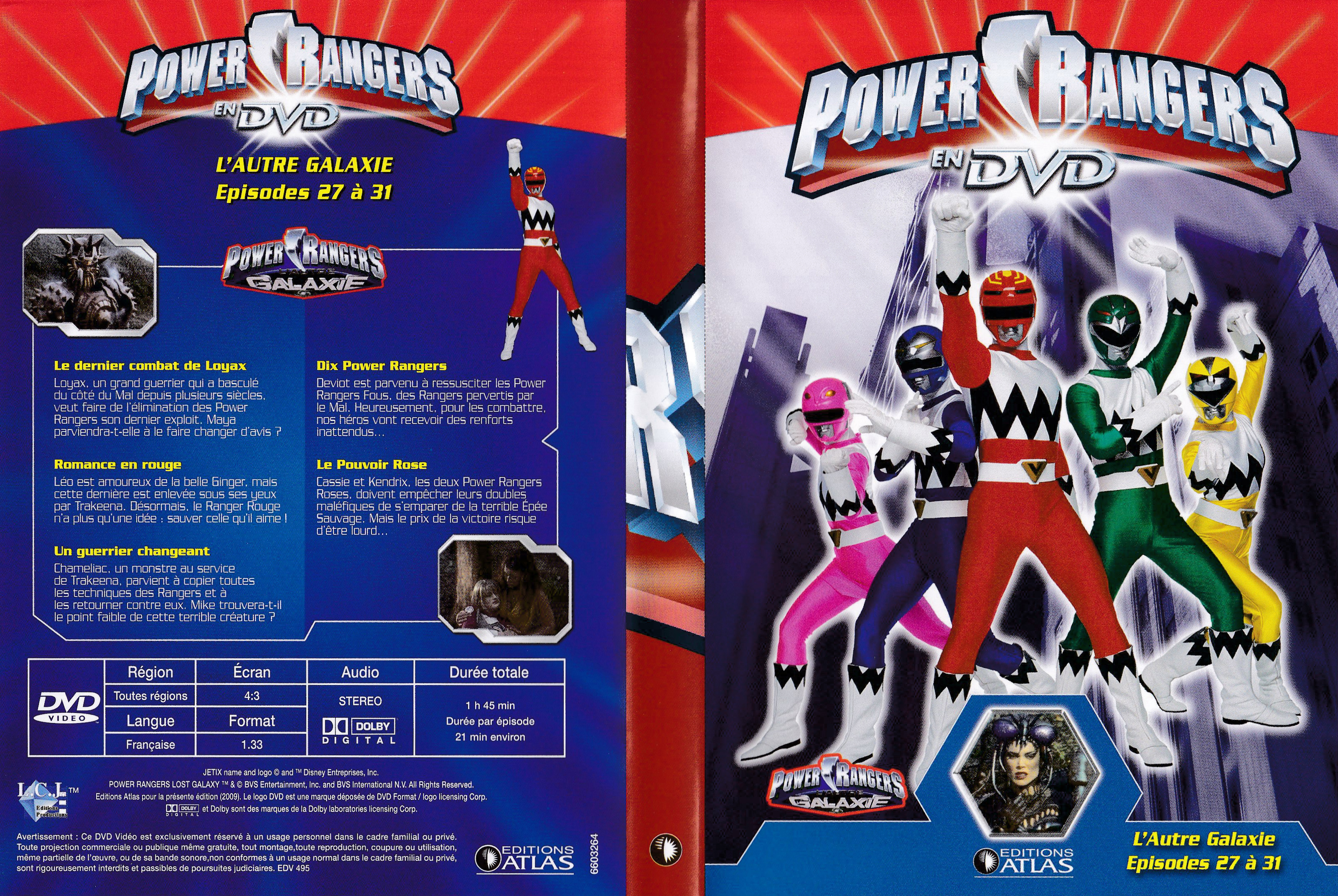 Power Rangers en DVD nÂ°64