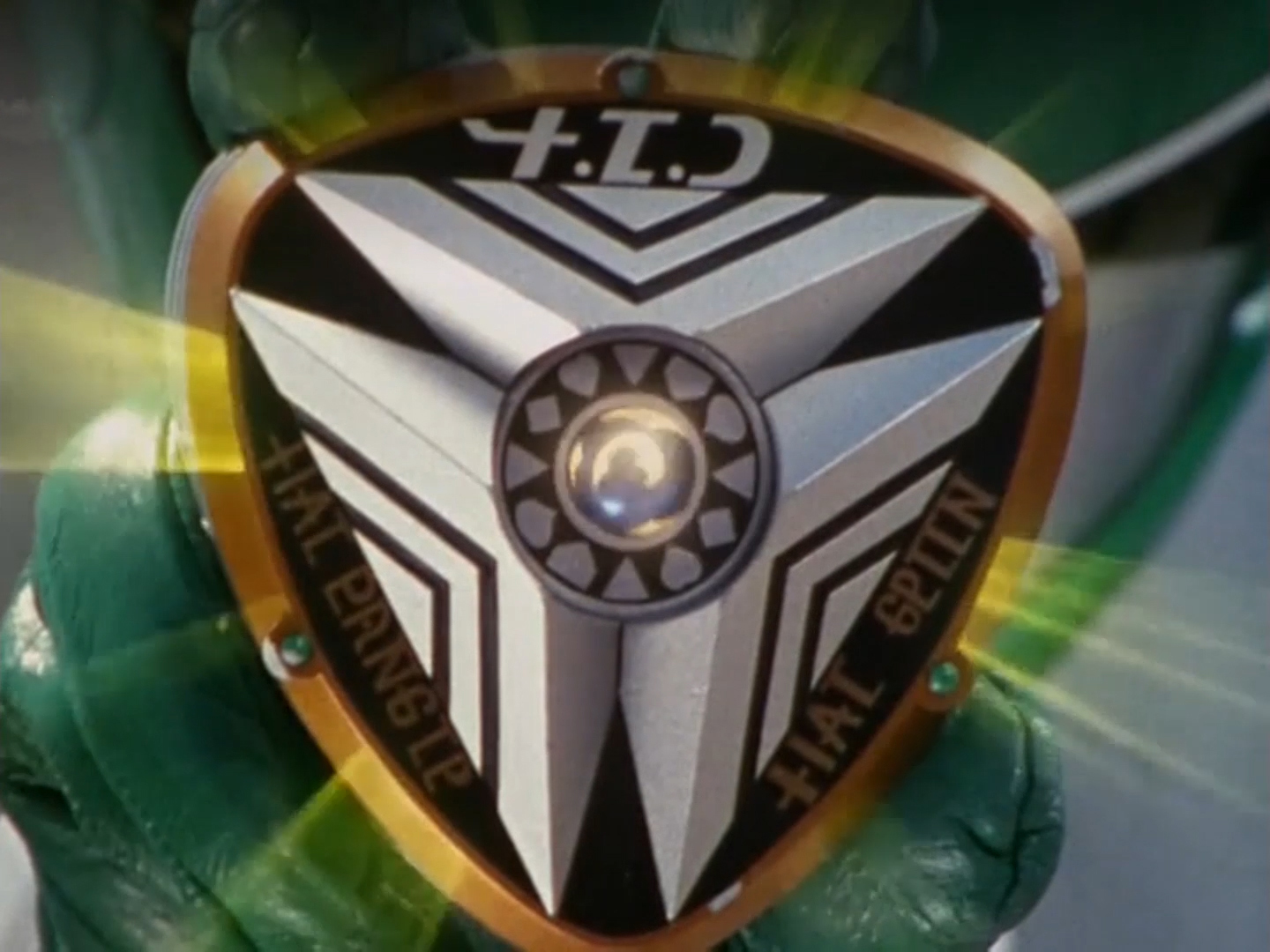 Badge Time Force du Ranger Vert Badge Time Force du Ranger Vert